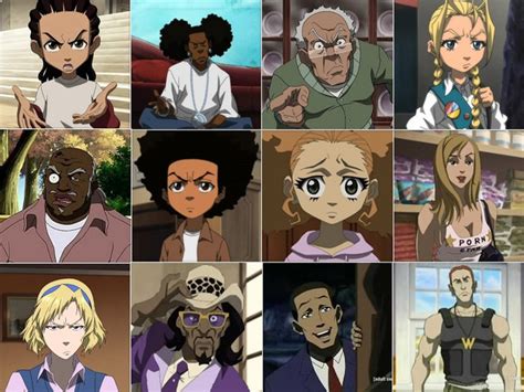 characters of the boondocks|boondocks character list.